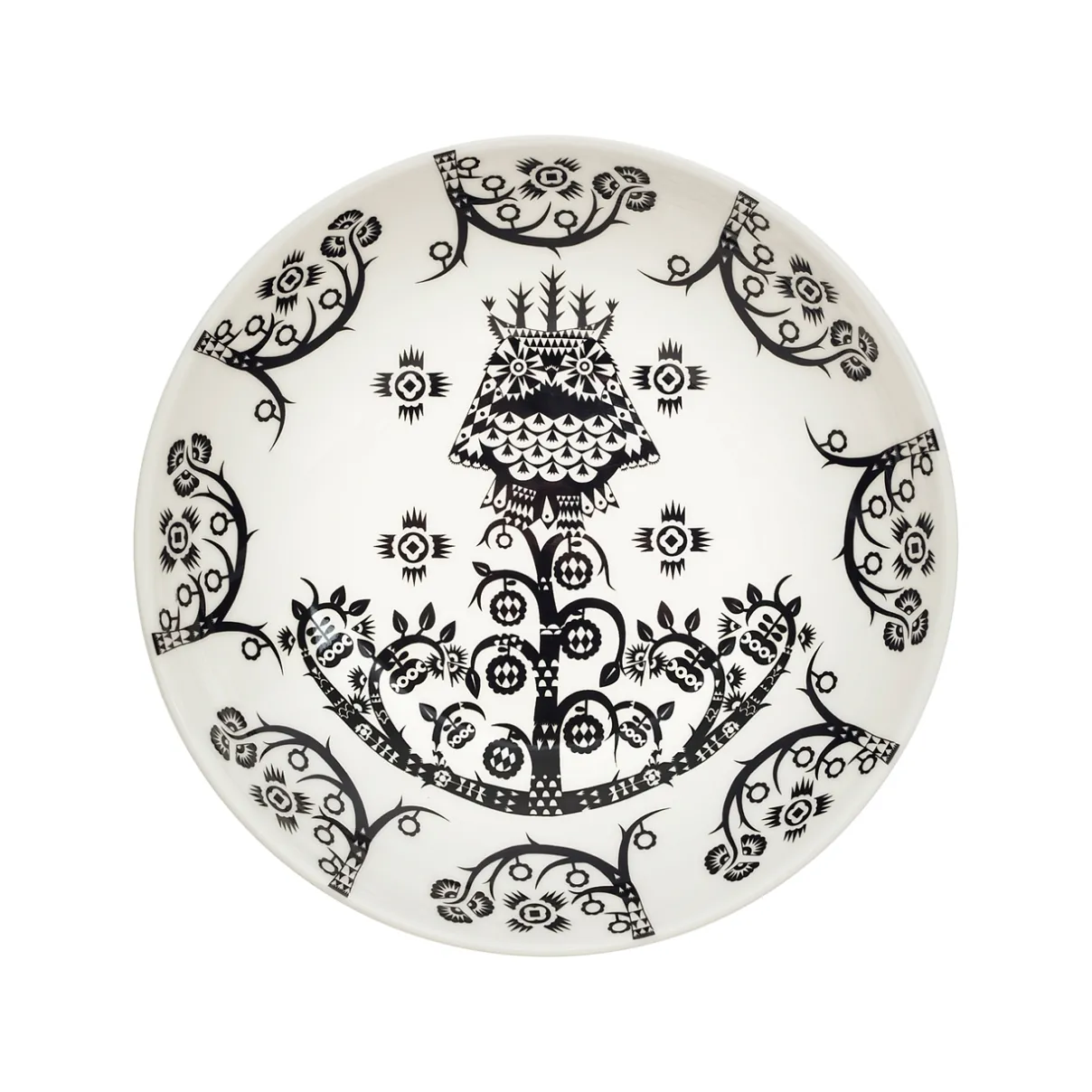 IITTALA Lautaset-Lautanen syvä 20cm deko Musta