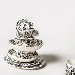 IITTALA Lautaset-Lautanen syvä 20cm deko Musta