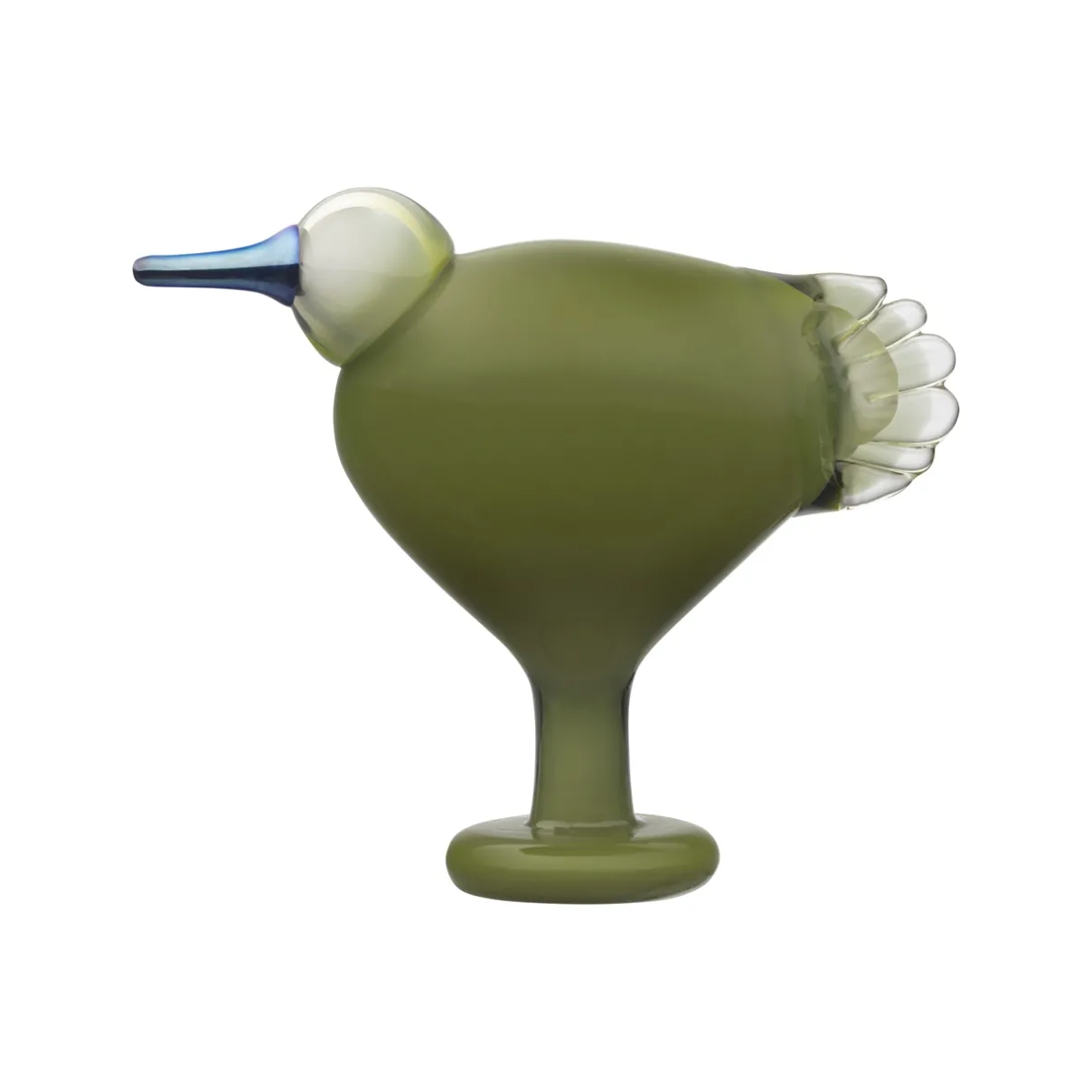 IITTALA Birds By Toikka|Taide-Esineet-Leppäinen 190x165mm sammaleenvihreä Sammaleenvihreä