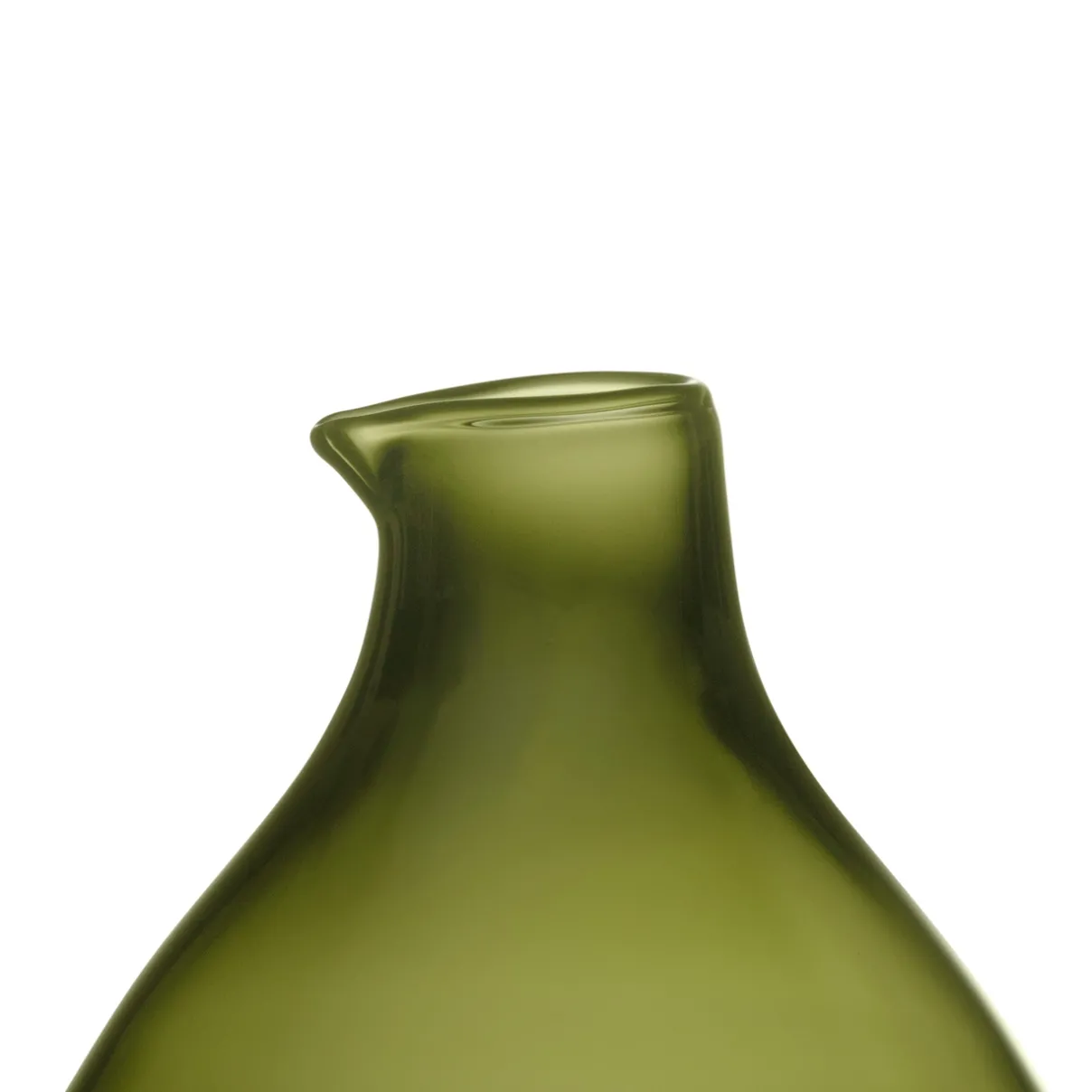 IITTALA Taide-Esineet-Lintupullo pyöreä 108x164mm sammaleenvihreä