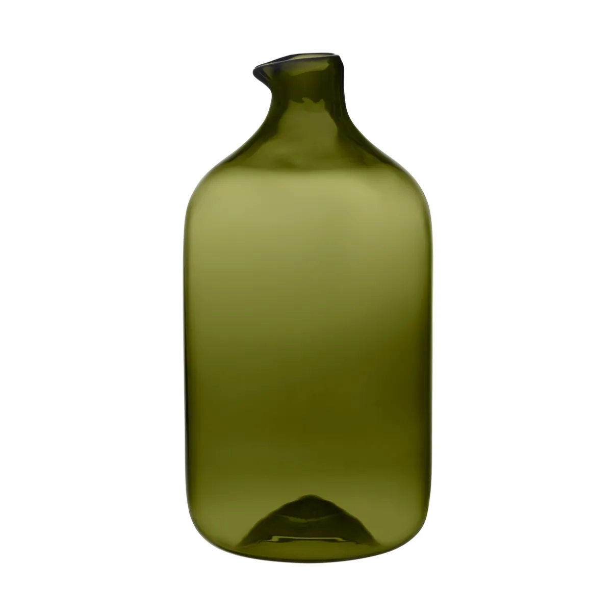 IITTALA Taide-Esineet-Lintupullo suora 94x183mm sammaleenvihreä