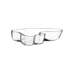 IITTALA Alvar Aalto -Kokoelma|Sisustuskulhot Ja -Tarjottimet-Malja 262x50mm Kirkas