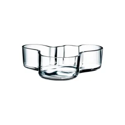 IITTALA Alvar Aalto -Kokoelma|Sisustuskulhot Ja -Tarjottimet-Malja 195x50mm Kirkas