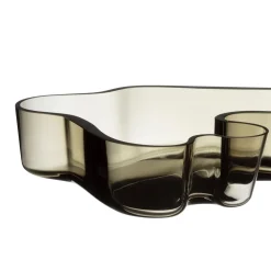 IITTALA Alvar Aalto -Kokoelma|Sisustuskulhot Ja -Tarjottimet-Malja 262x50mm Savunharmaa