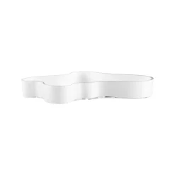IITTALA Alvar Aalto -Kokoelma|Sisustuskulhot Ja -Tarjottimet-Malja 380x50mm Valkoinen