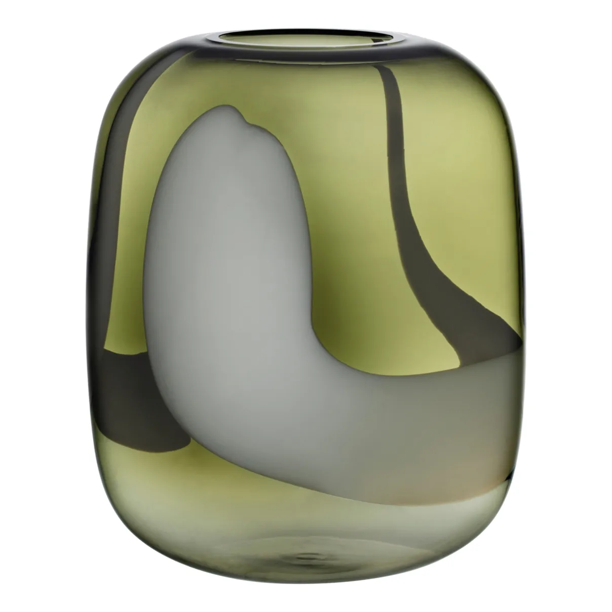 IITTALA Taide-Esineet-Maljakko 320mm sammaleenvihreä/opaali Sammaleenvihreä