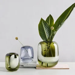 IITTALA Taide-Esineet-Maljakko 320mm sammaleenvihreä/opaali Sammaleenvihreä