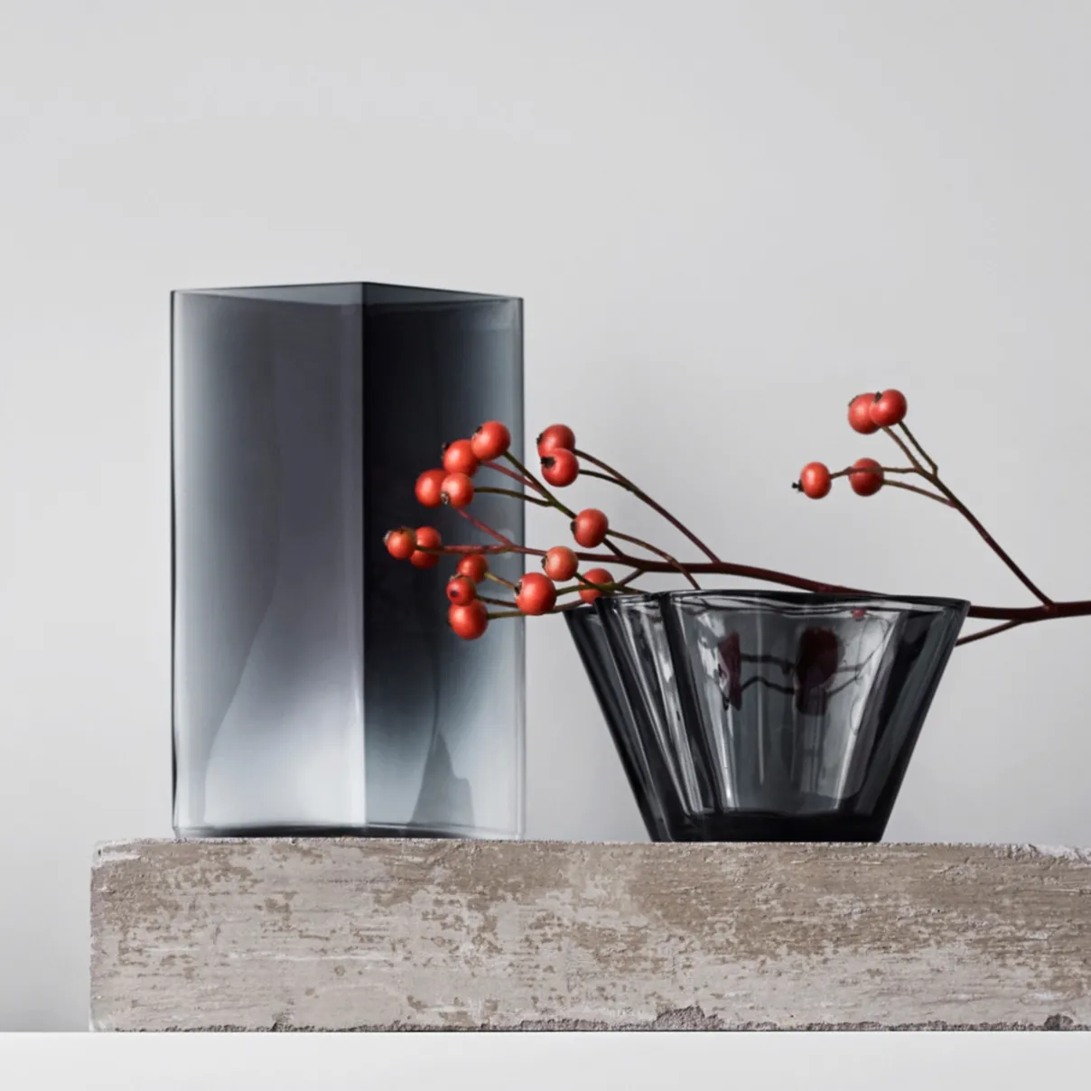 IITTALA Maljakot-Maljakko 115x180mm Harmaa