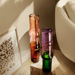 IITTALA Taide-Esineet-Maljakko 90x450mm lohenpunainen-vaaleanpunainen-aavikko