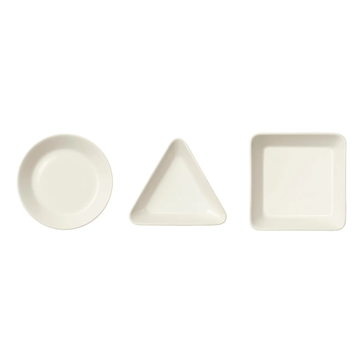 IITTALA Tarjoiluastiat|Tarjoilukulhot-Mini tarjoilusetti valkoinen 3setti