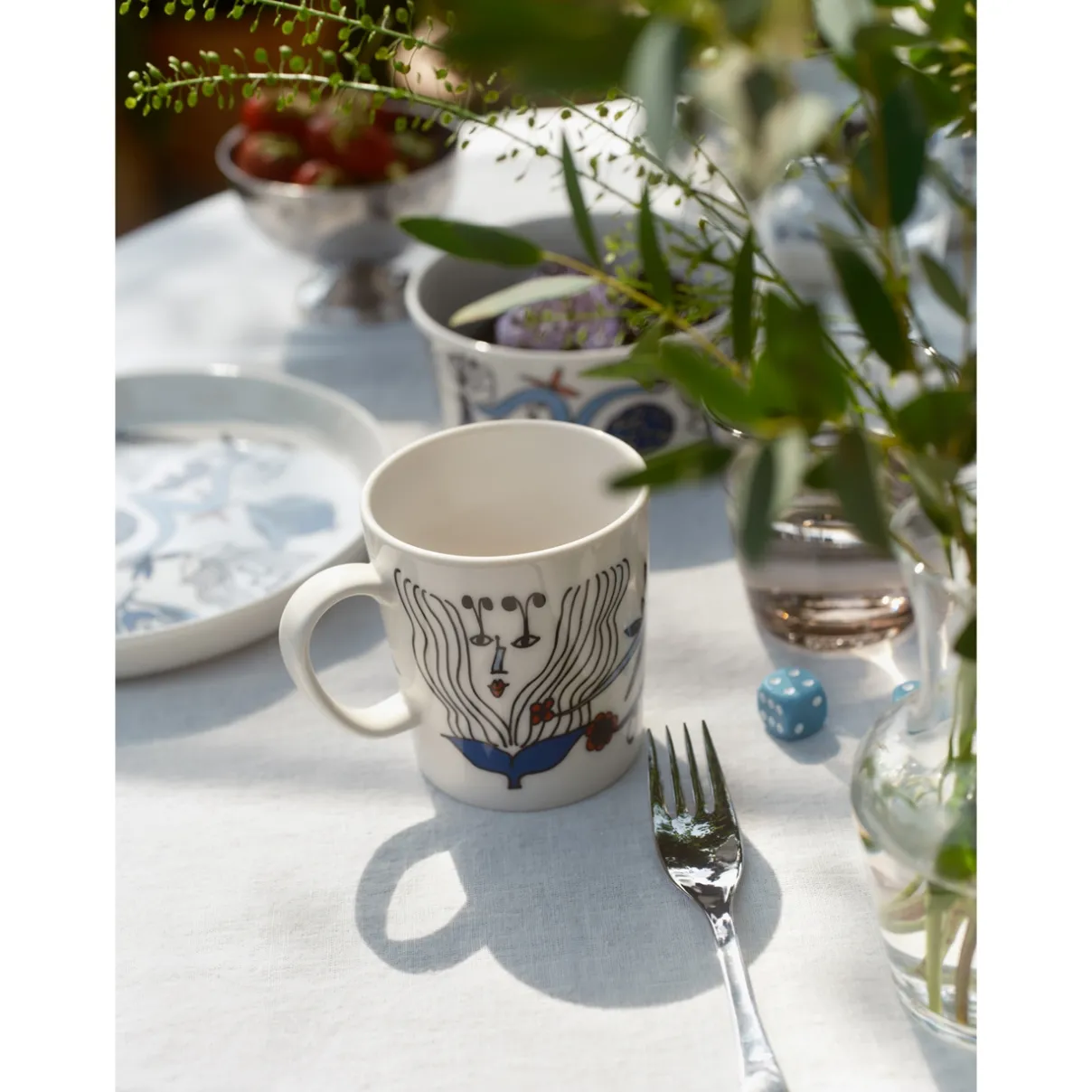 IITTALA Mukit Ja Kupit-Muki 0,3L Sininen