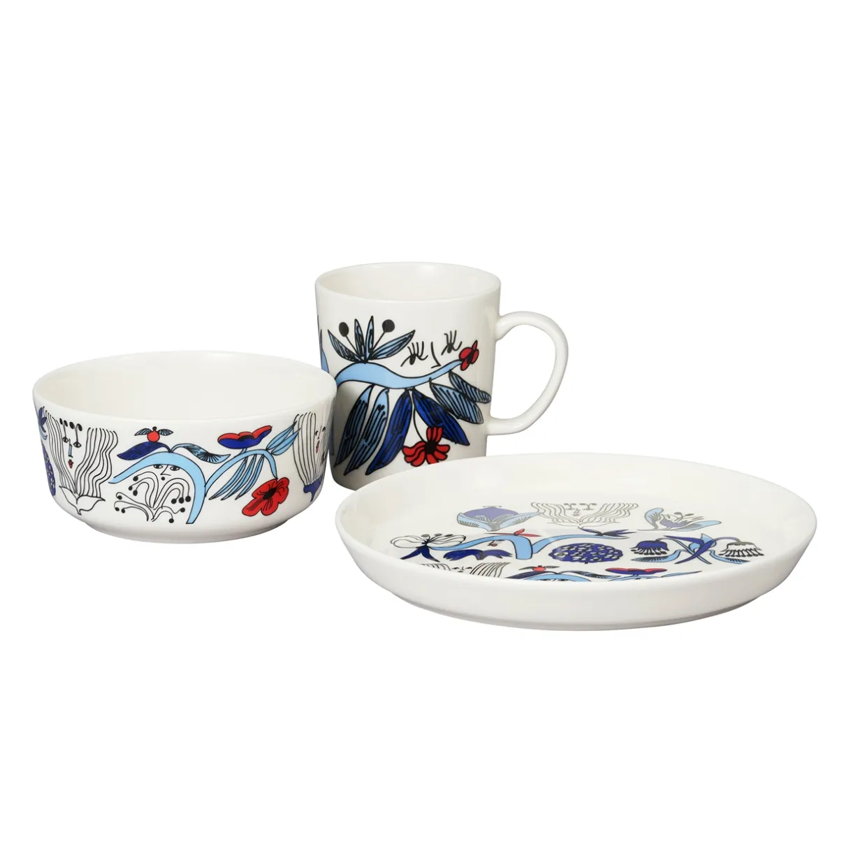 IITTALA Mukit Ja Kupit-Muki 0,3L Sininen