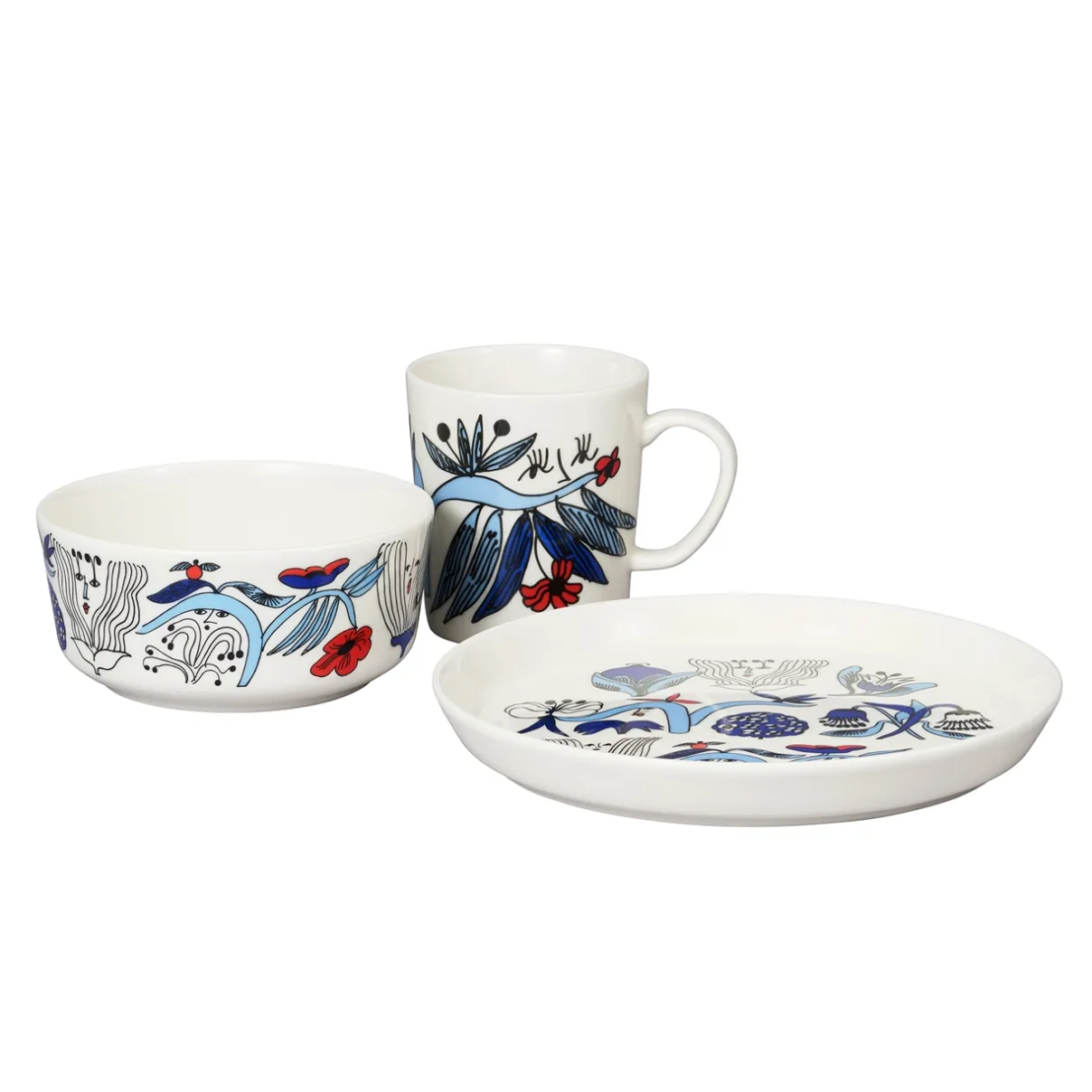 IITTALA Mukit Ja Kupit-Muki 0,3L Sininen