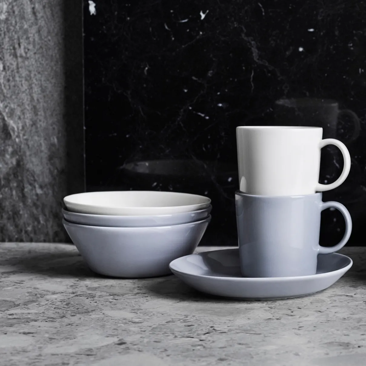 IITTALA Mukit Ja Kupit-Muki 0,4l Helmenharmaa