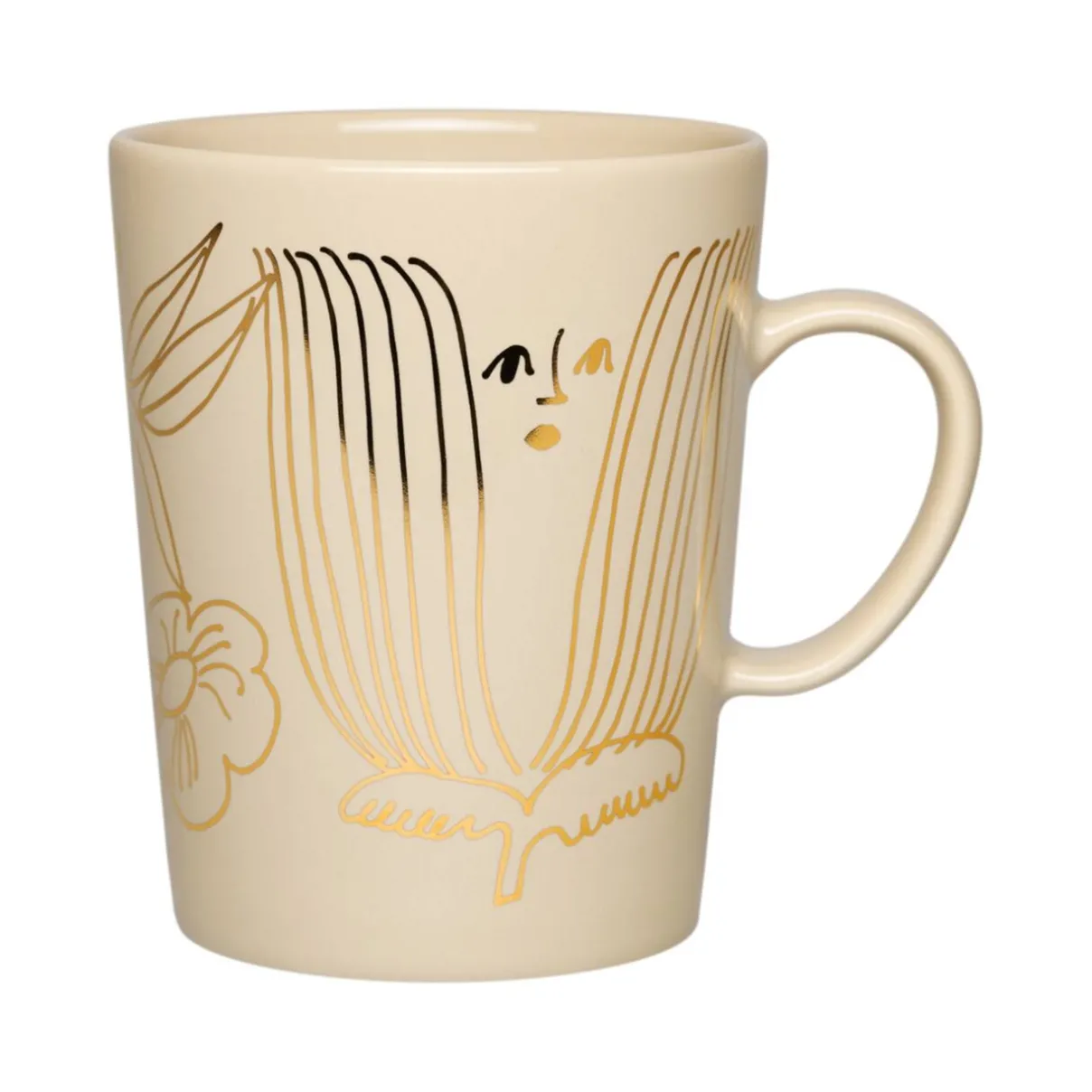 IITTALA Mukit Ja Kupit-Muki 0,5L hiekka kulta