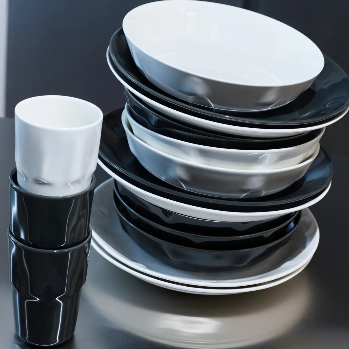 IITTALA Mukit Ja Kupit-Muki 0,3L metallin Harmaa
