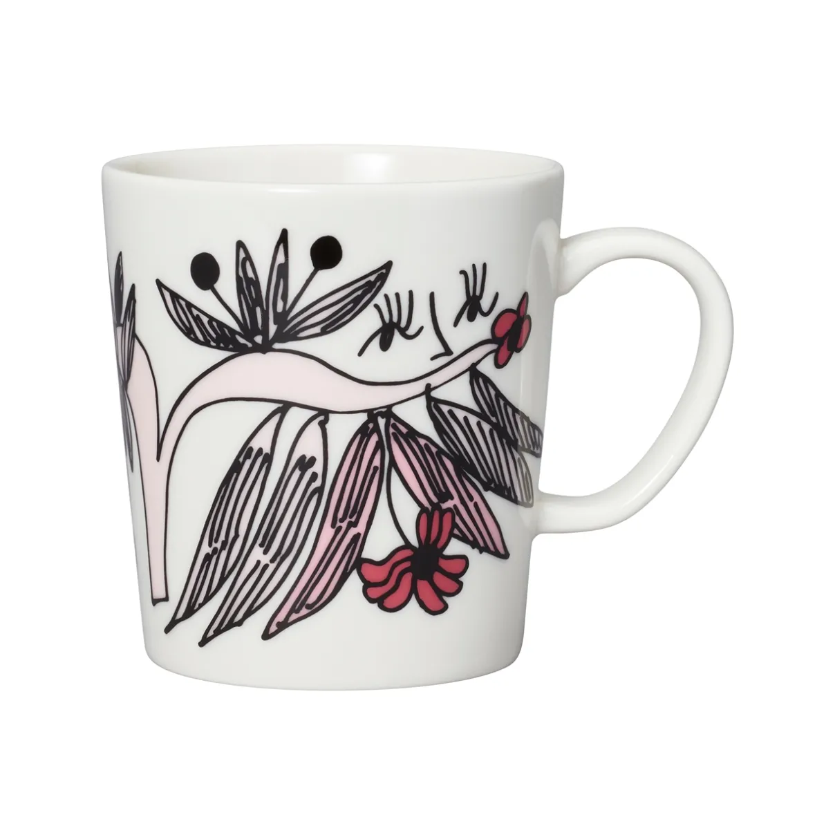 IITTALA Mukit Ja Kupit-Muki 0,3L Roosa nauha 2023
