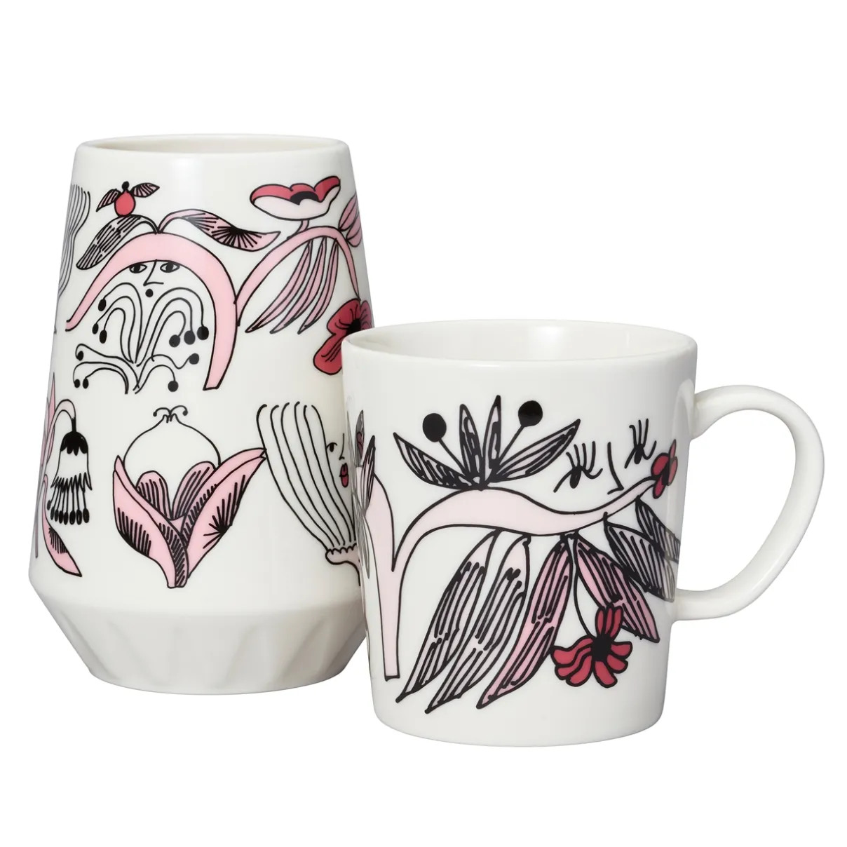 IITTALA Mukit Ja Kupit-Muki 0,3L Roosa nauha 2023