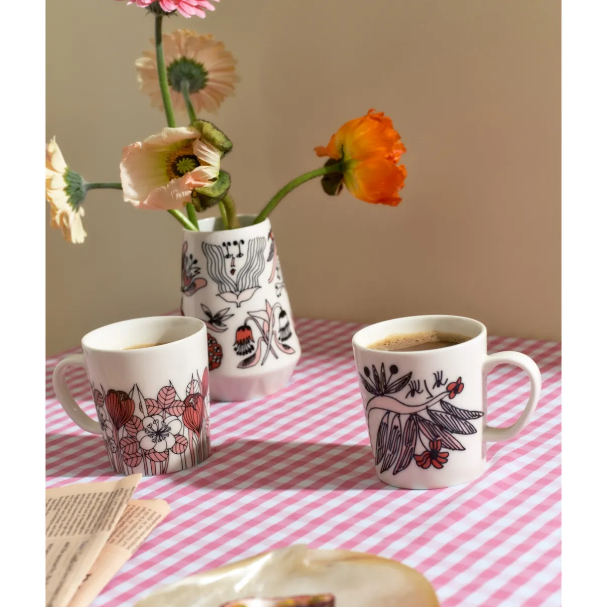 IITTALA Mukit Ja Kupit-Muki 0,3L Roosa nauha 2023