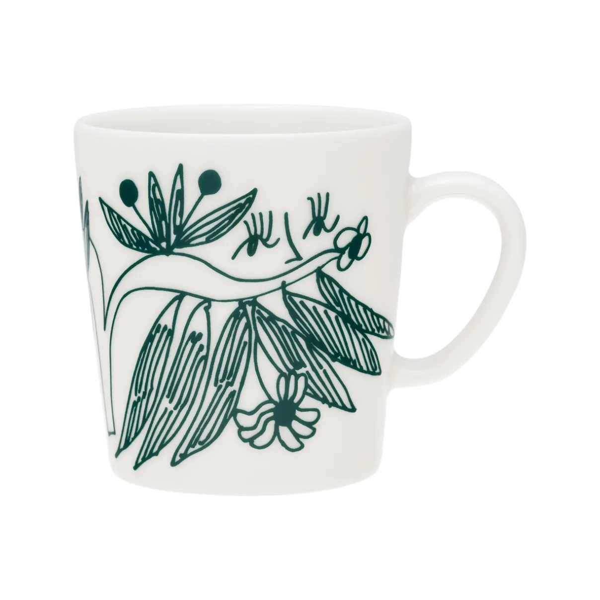 IITTALA Mukit Ja Kupit-Muki 0,3L tummanvihreä