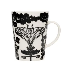IITTALA Mukit Ja Kupit-Muki 0,4L Uni musta ja valkoinen, lahjapakkaus