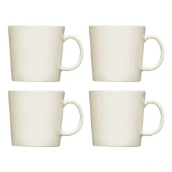 IITTALA Mukit Ja Kupit-Muki 0,3L 4kpl Valkoinen