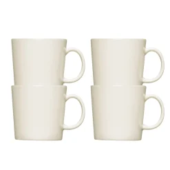 IITTALA Mukit Ja Kupit-Muki 0,3L 4kpl Valkoinen