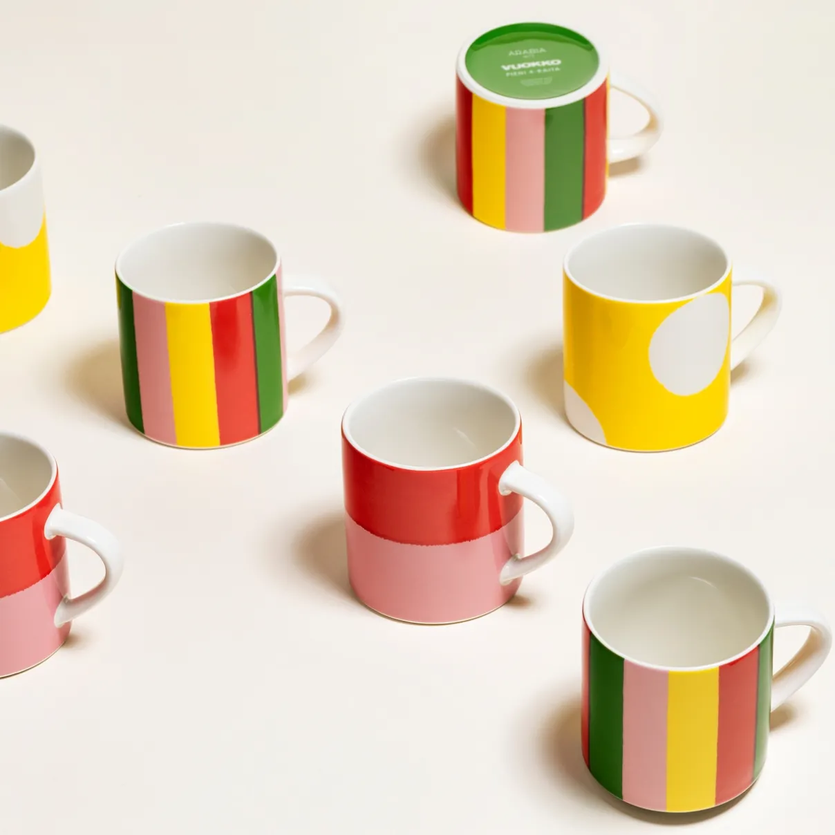 IITTALA Mukit Ja Kupit-Muki 0,35L 2-väri pinkki-punainen Vaaleanpunainen