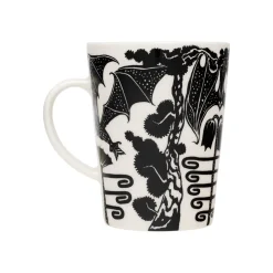 IITTALA Mukit Ja Kupit-Muki 0,4L Yö musta ja valkoinen, lahjapakkaus