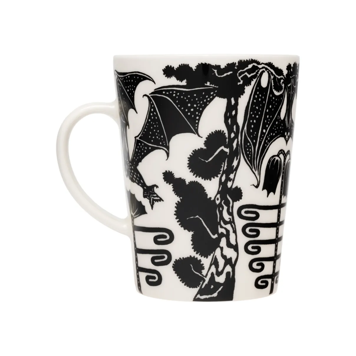 IITTALA Mukit Ja Kupit-Muki 0,4L Yö musta ja valkoinen, lahjapakkaus