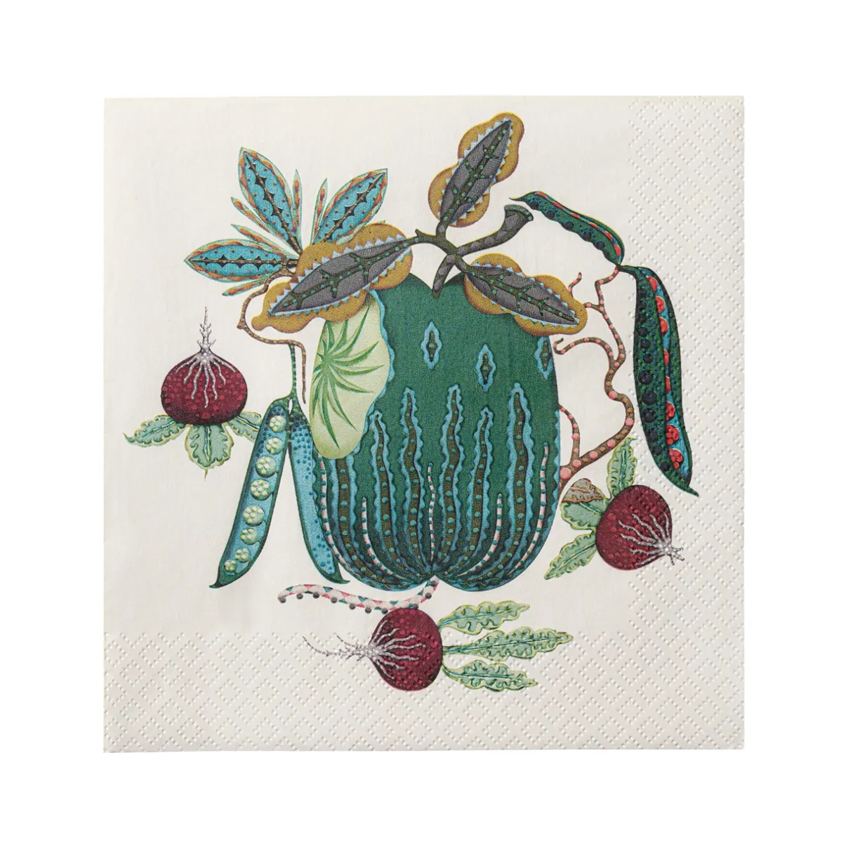 IITTALA Keittiötekstiilit-Paperiservetti 33x33cm Sato vihreä