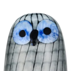 IITTALA Birds By Toikka|Taide-Esineet-Pikkupöllö 75x105mm harmaa