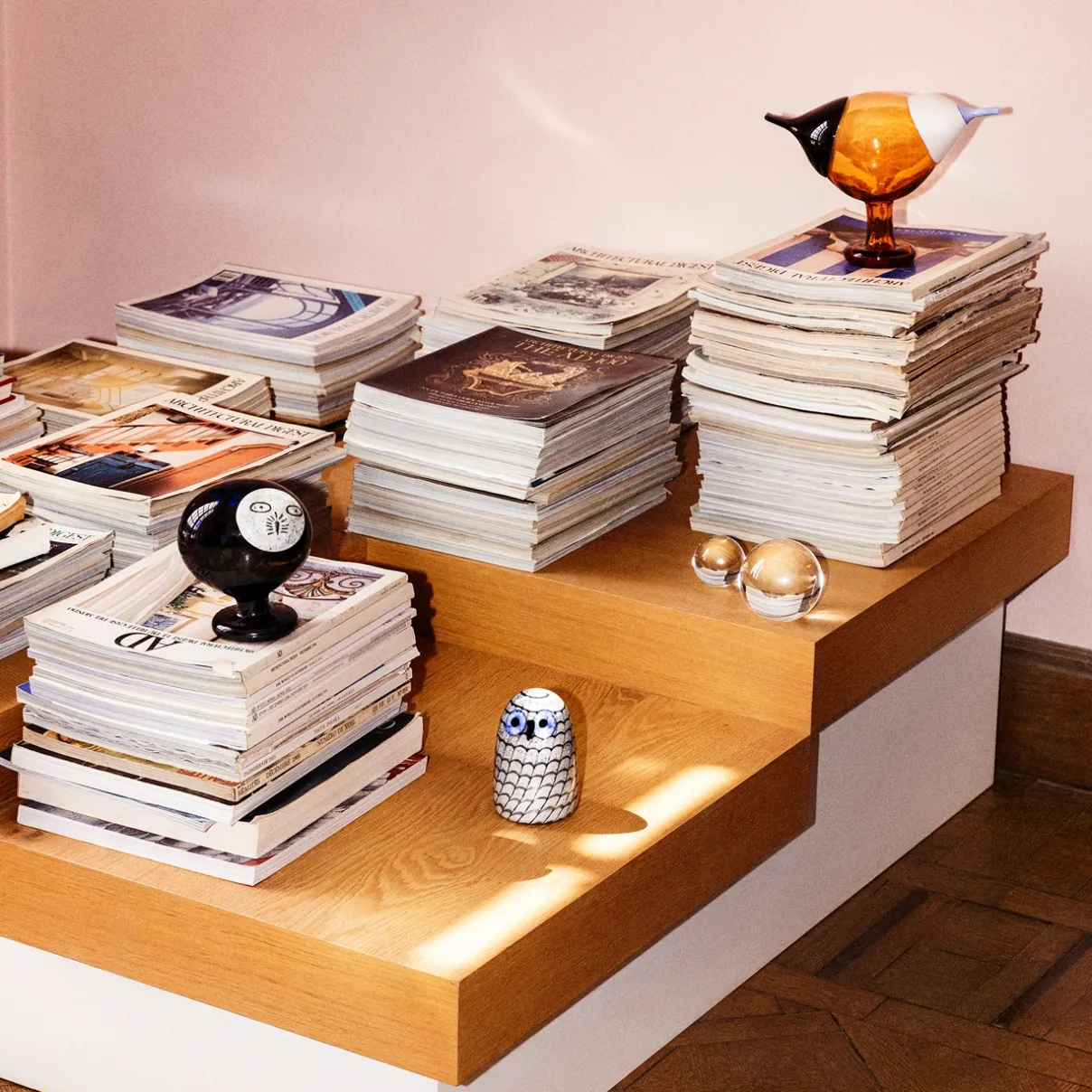 IITTALA Birds By Toikka|Taide-Esineet-Pikkupöllö 75x105mm harmaa