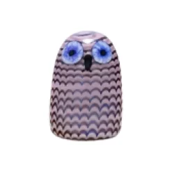 IITTALA Birds By Toikka|Taide-Esineet-Pikkupöllö 75x105mm Vaalea lila