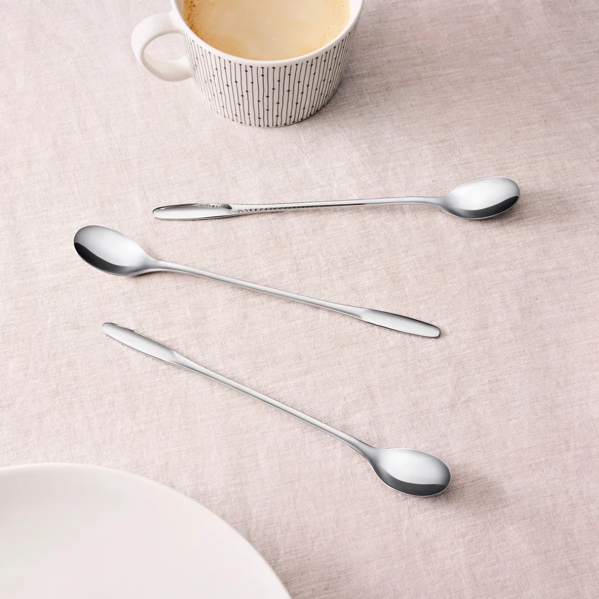 IITTALA Veitset, Lusikat Ja Haarukat|Aterinsetit-Pitkä lusikka 4kpl