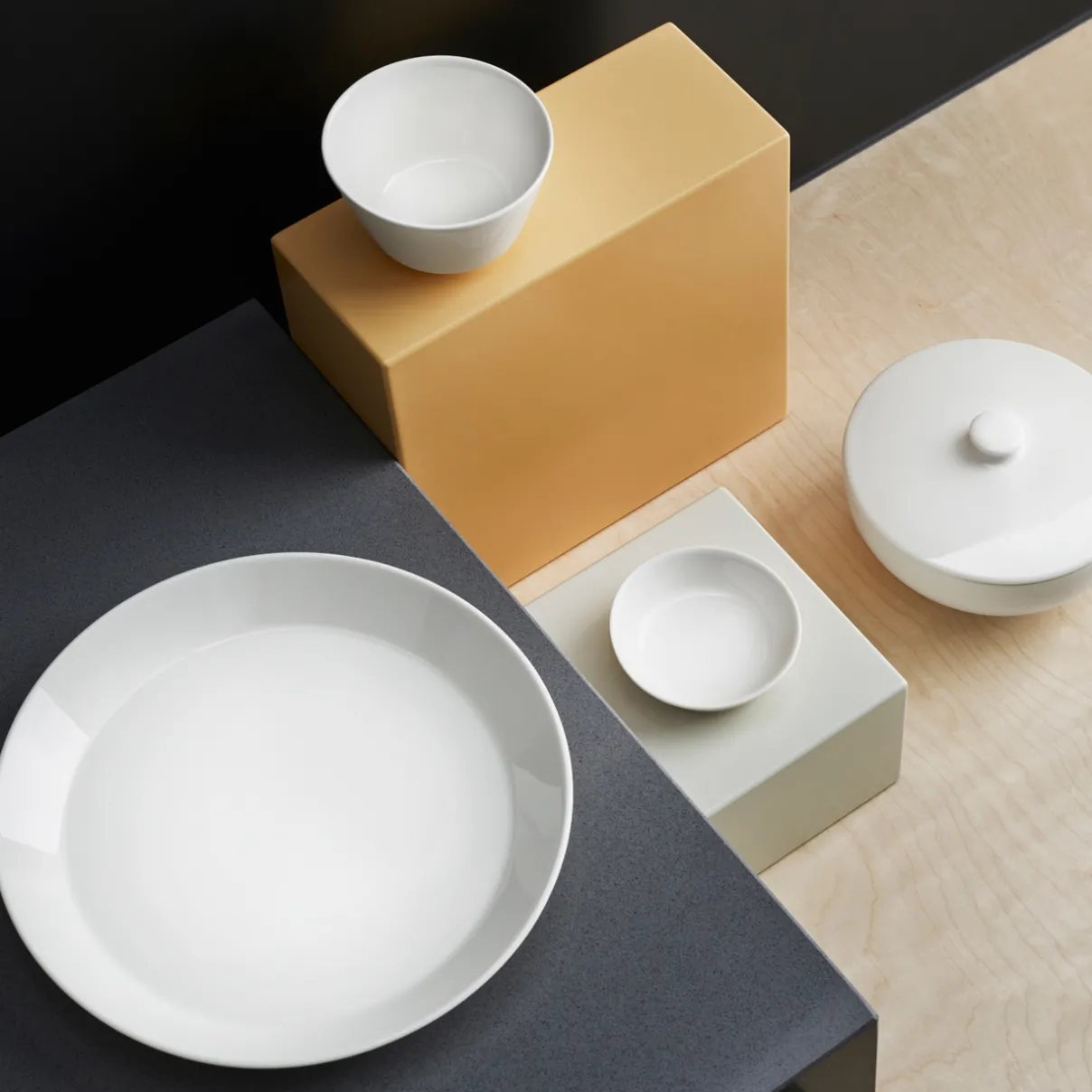 IITTALA Kulhot|Tarjoiluastiat-Riisikulho 0,34l Valkoinen