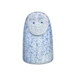 IITTALA Birds By Toikka|Taide-Esineet-Rospuuttopöllö 96x160mm sininen