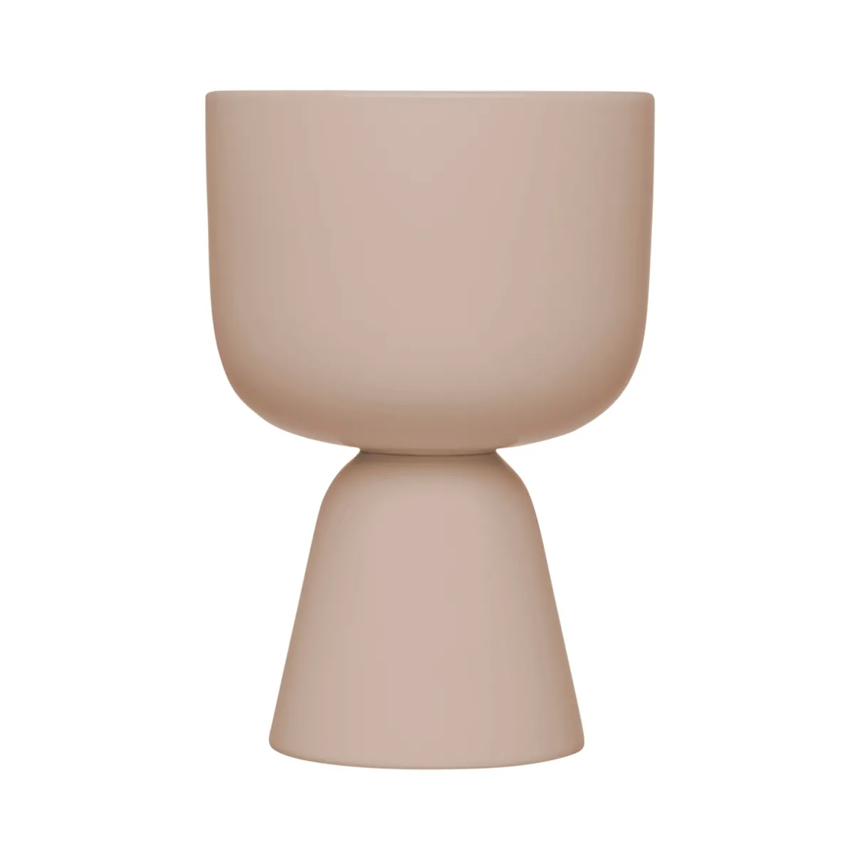 IITTALA Kukkaruukut-Ruukku jalallinen S Beige