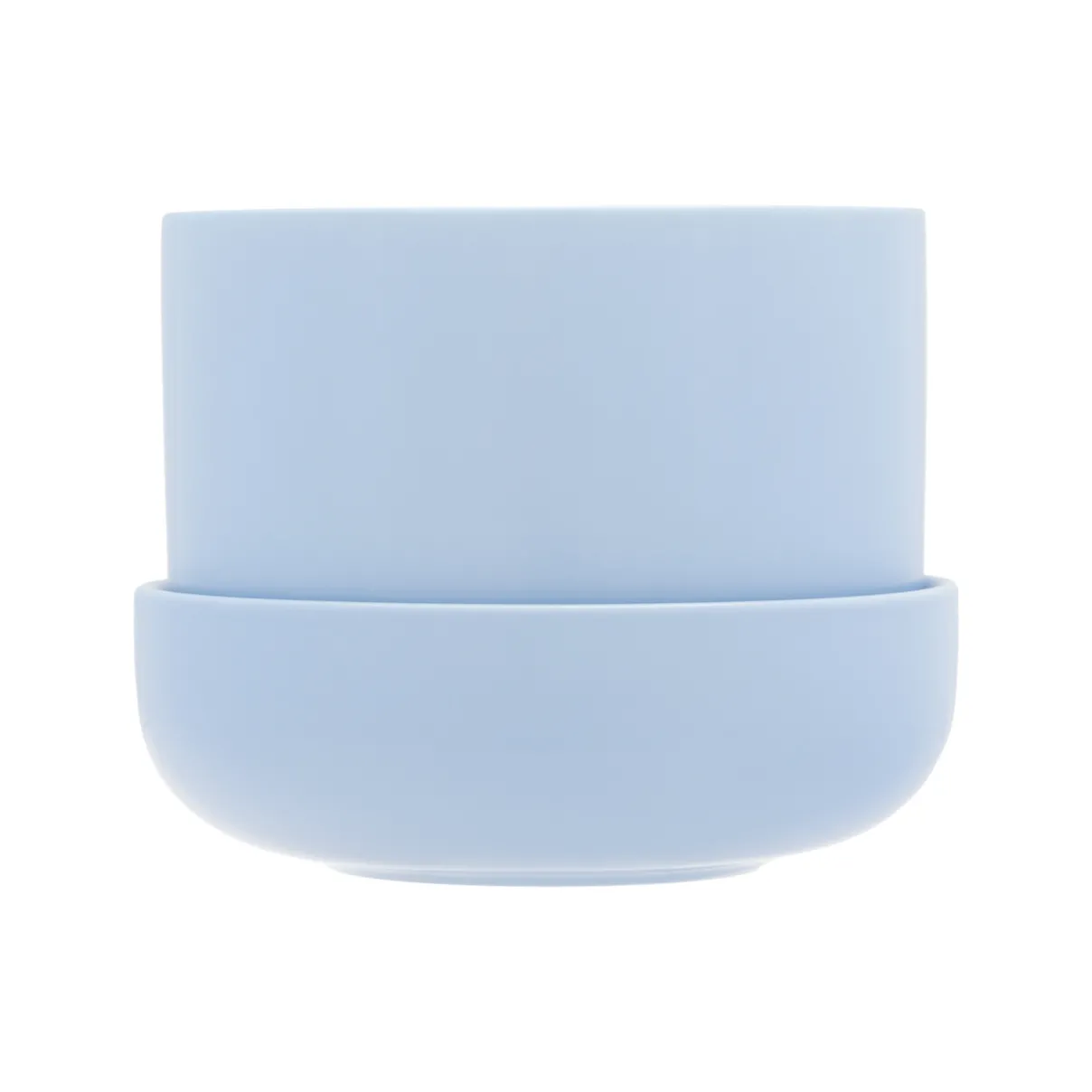 IITTALA Kukkaruukut-Ruukku ja vati S Vedensininen