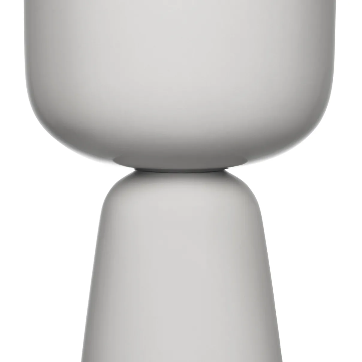 IITTALA Kukkaruukut-Ruukku vaalean jalallinen S korkea Harmaa