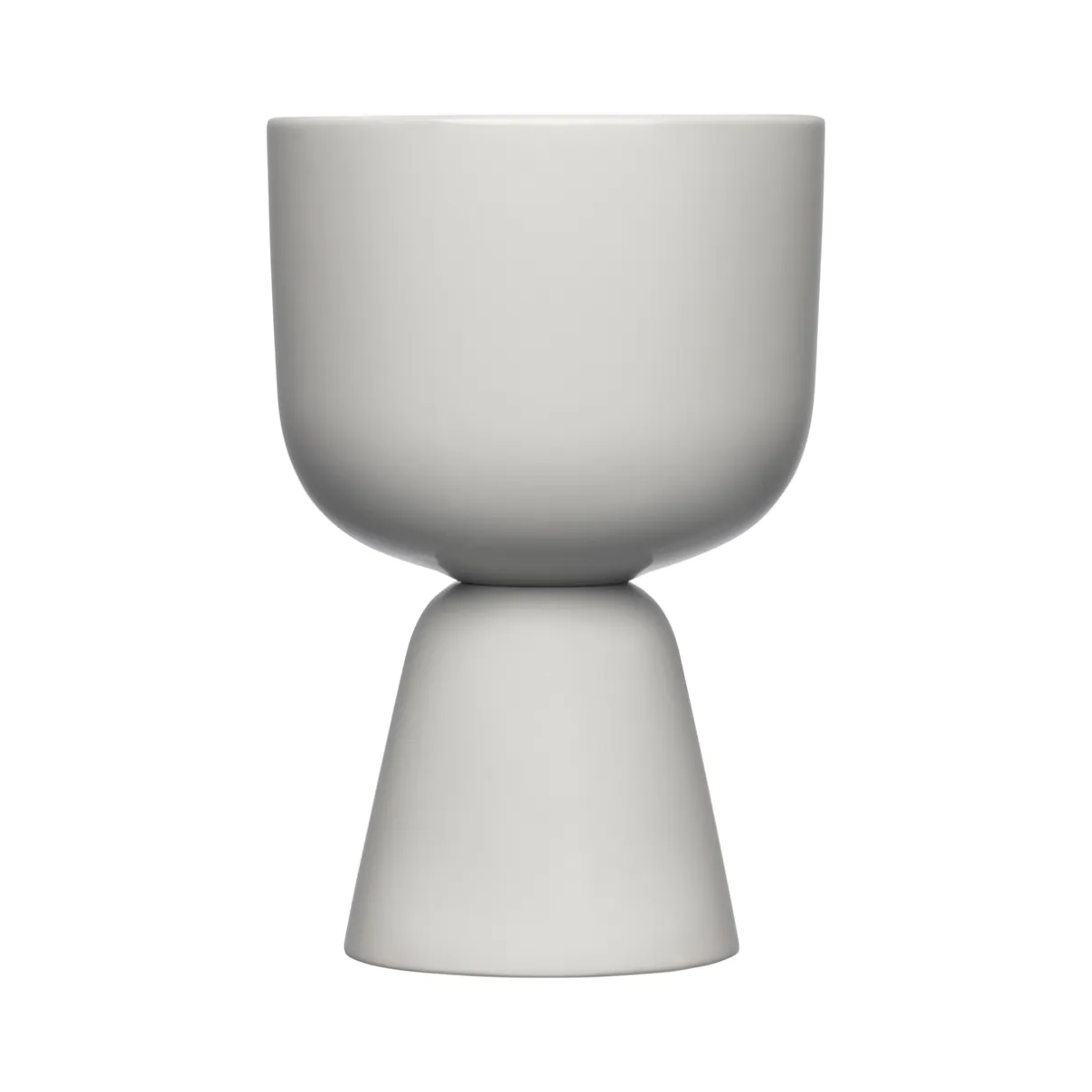 IITTALA Kukkaruukut-Ruukku vaalean harmaa jalallinen XS Vaaleanharmaa