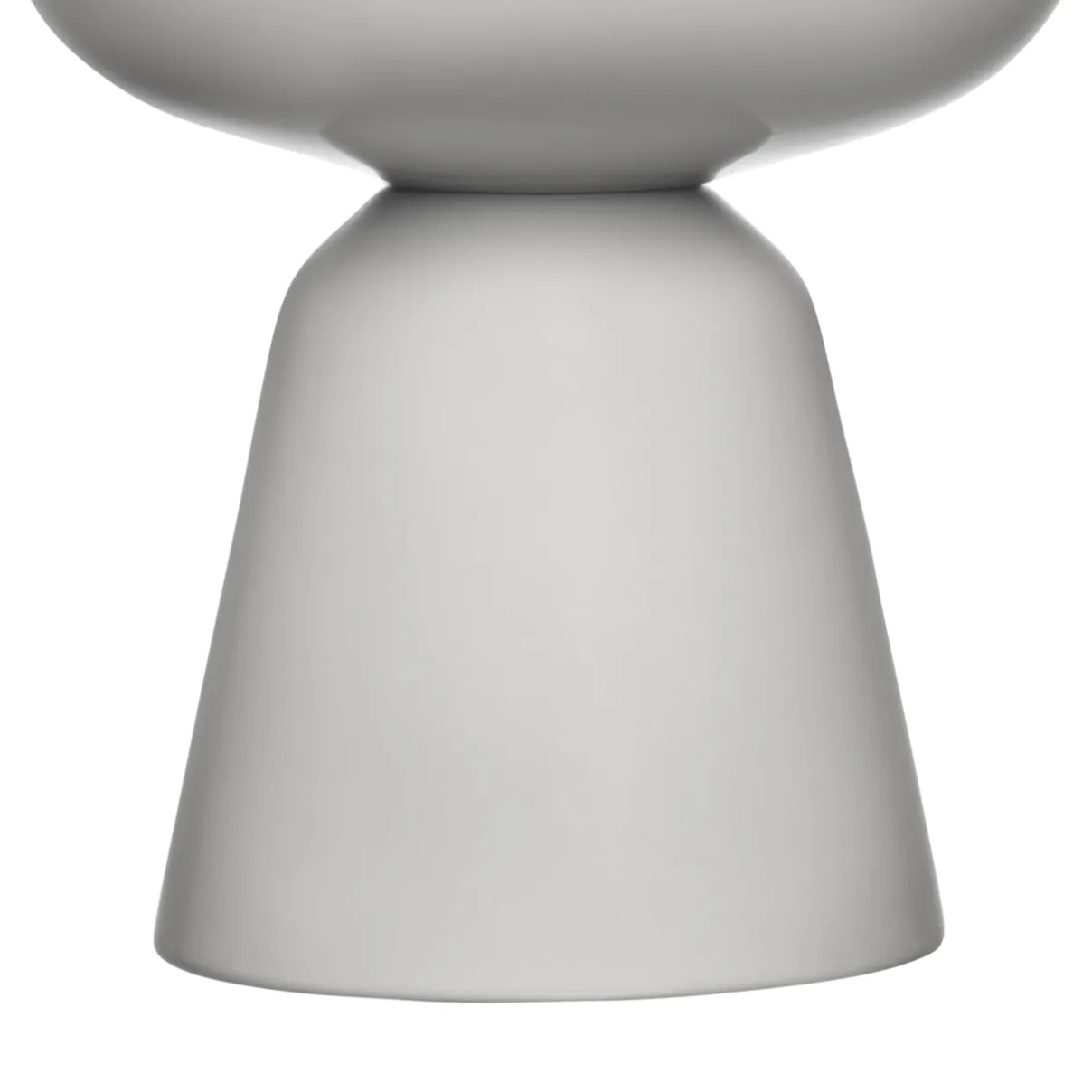 IITTALA Kukkaruukut-Ruukku vaalean jalallinen S Harmaa