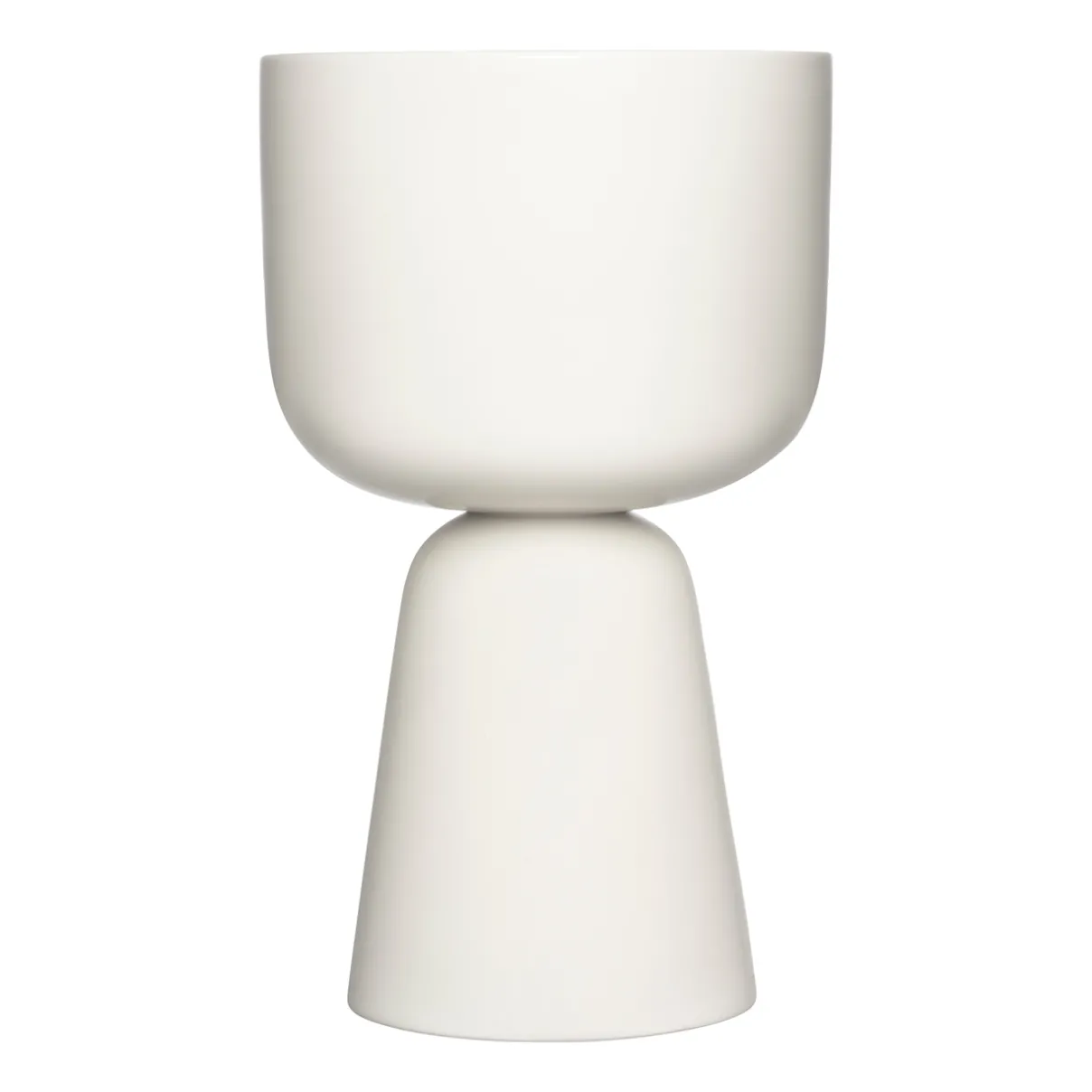 IITTALA Kukkaruukut-Ruukku jalallinen L Valkoinen