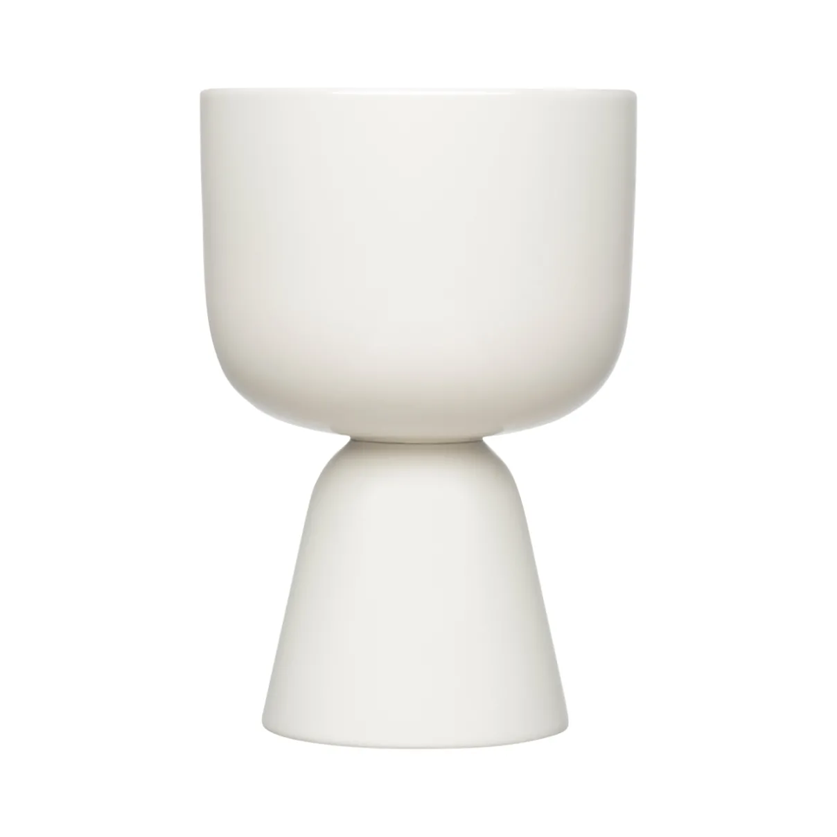 IITTALA Kukkaruukut-Ruukku jalallinen S Valkoinen