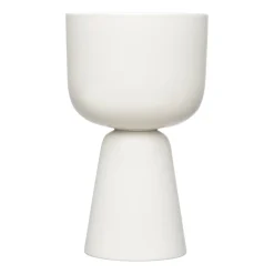 IITTALA Kukkaruukut-Ruukku jalallinen S korkea Valkoinen
