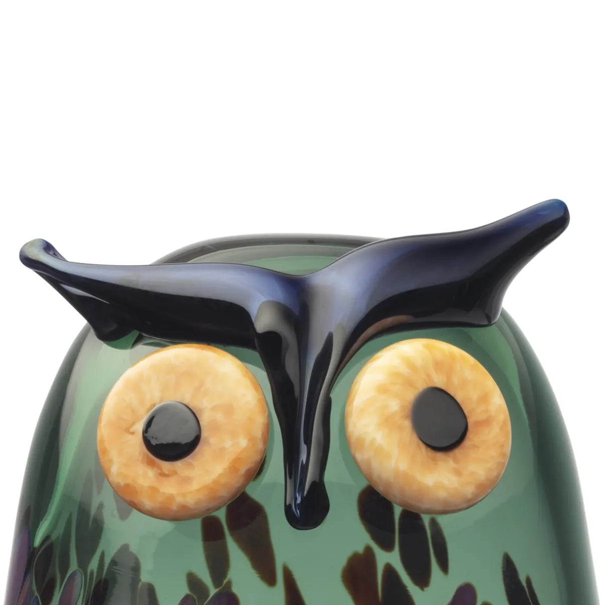 IITTALA Birds By Toikka|Taide-Esineet-Sarvipöllö 110x175mm havunvihreä Havunvihreä