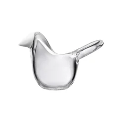 IITTALA Birds By Toikka|Taide-Esineet-Sieppo 95x60mm Kirkas/valkoinen