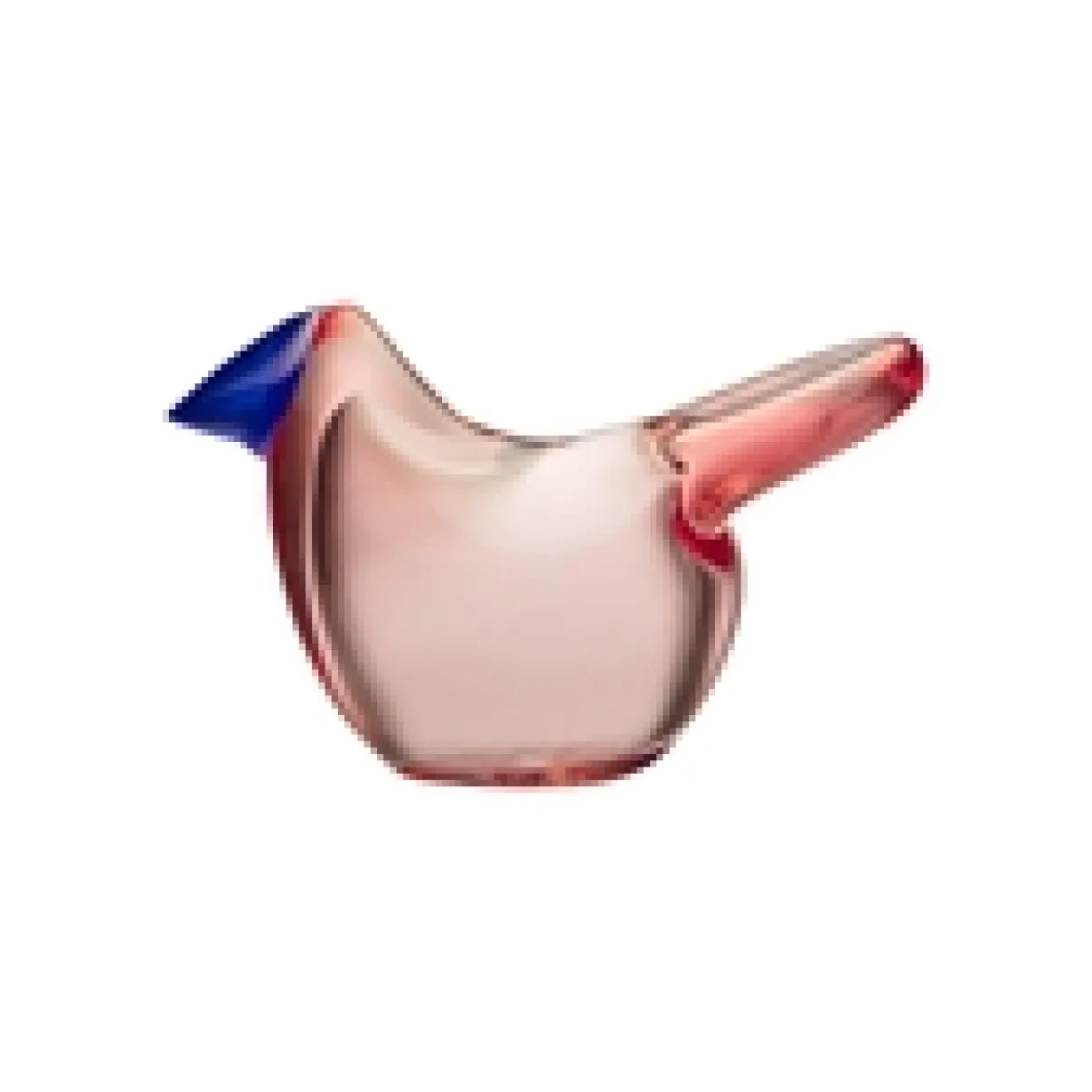 IITTALA Birds By Toikka|Taide-Esineet-Sieppo 95x60mm -sininen Lohenpunainen