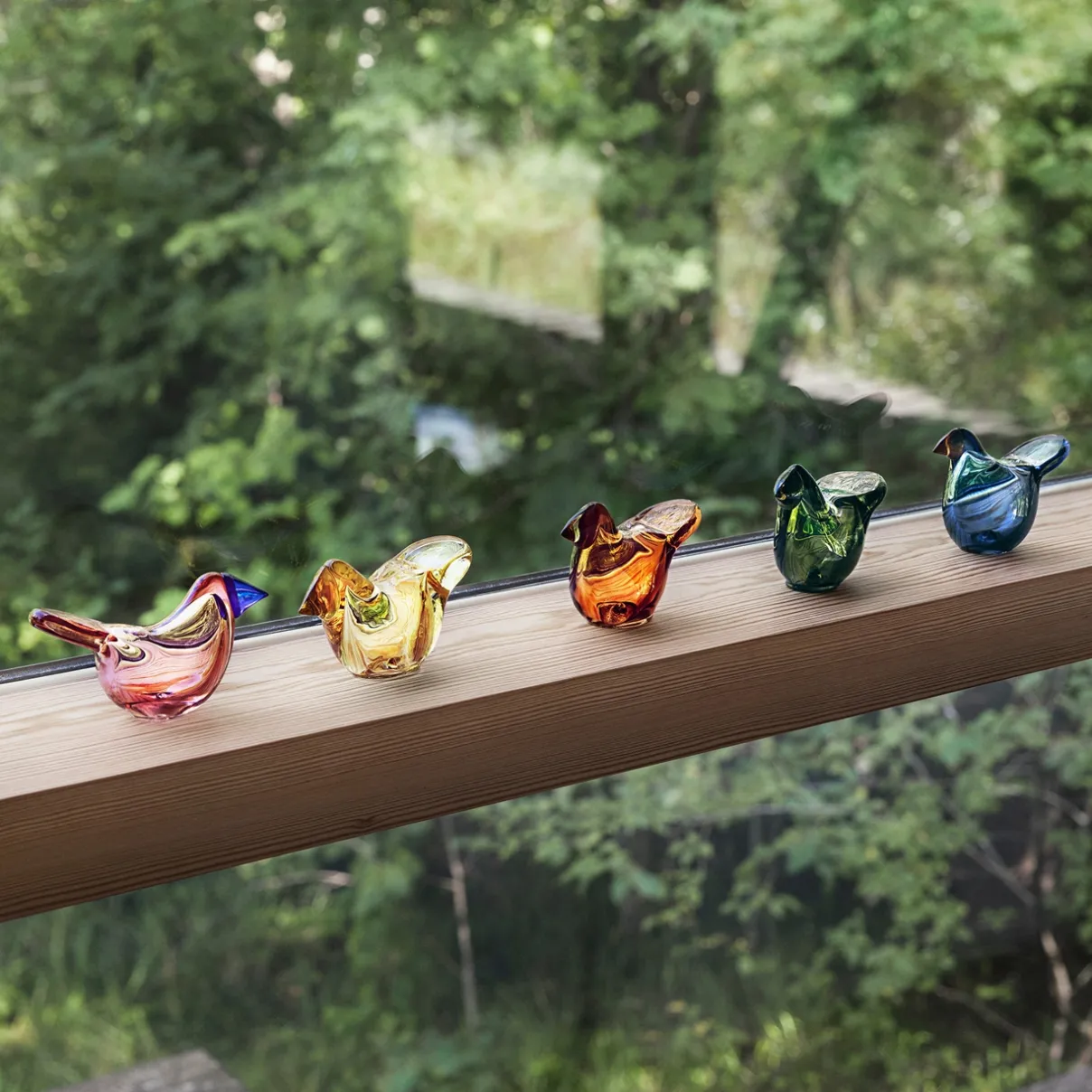 IITTALA Birds By Toikka|Taide-Esineet-Sieppo 95x60mm sammaleenvihreä-kupari Sammaleenvihreä