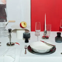 IITTALA Lautaset-Syvä lautanen 22cm metallin Harmaa